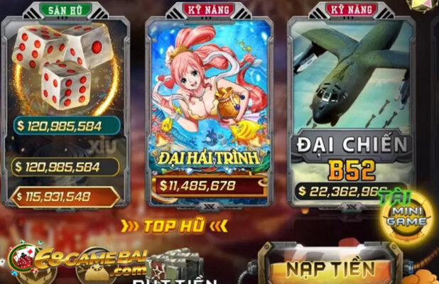 Game Bắn cá được yêu thích nhiều tại B52