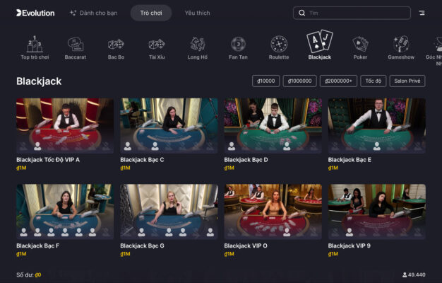 Hình thức chơi casino được yêu thích rất nhiều