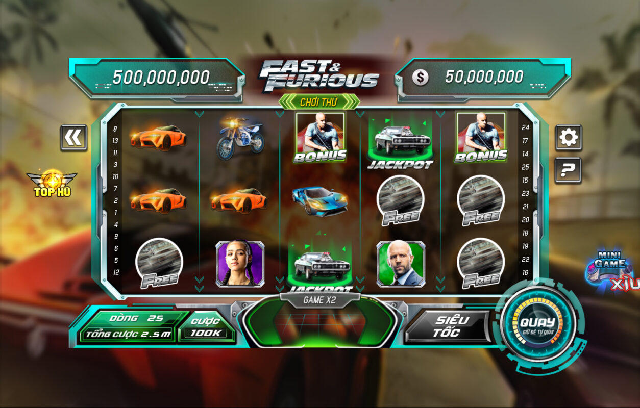 Giao diện trò chơi vô cùng đẹp mắt