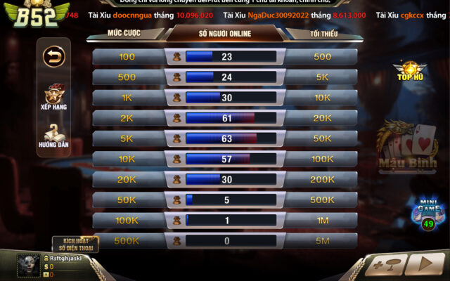 Thao tác chơi dễ dàng