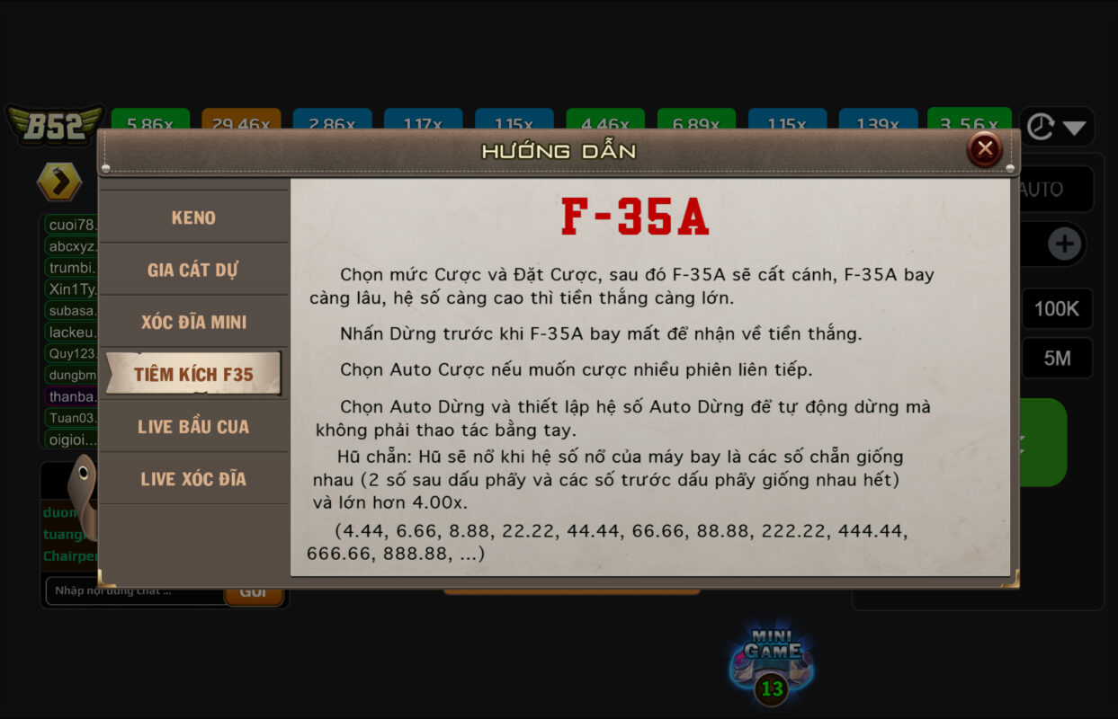 Luật chơi thú vị